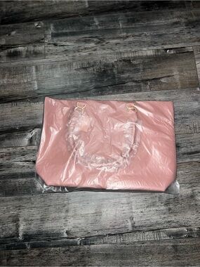 2026 Pink Ulta Tote Bag with Gold Hardware - Women Bags